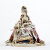 Royal Vienna Woman w/ Fan Porcelain Figure