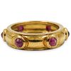 18K Gold Tiffany & Co Ruby Ring