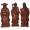Large Chinese Wall Hanging 3 Wise Man's