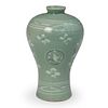 Korean Celadon Crackle Vase