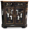 Chinese Lacquered Wood Cabinet