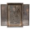 Antique Silver Plated Religious Icon