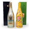 Taittinger Artists Series Champagne Bottles 1978 & 1992