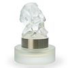 Lalique Factice "Les Lutteurs" Crystal Bottle