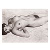 Edward Weston (Illinois, E.E. U.U., 1886 - 1958, Californa, E.E. U.U.). "Tina Modotti". Siglo XX. Photo Litho Impreso en EEEUU 1989.