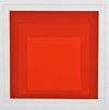 Josef Albers Ek Id Geometric Abstract Silkscreen