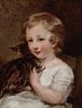 Early-19th Century Portrait Of A Child With A Cat