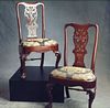 Pair Of George II Mahongay Side Chairs