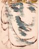 John Ulbricht, Oil Sketch  of Person, 1940's