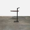 Bip Bip Leather & Bronze Side Table