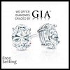 6.02 carat diamond pair Oval cut Diamond GIA Graded 1) 3.01 ct, Color H, VS1 2) 3.01 ct, Color H, VS2. Unmounted. Appraised Value: $140,100 