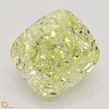 3.50 ct, Natural Fancy Yellow Even Color, IF, Cushion cut Diamond (GIA Graded), Unmounted, Appraised Value: $82,200 