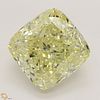 6.70 ct, Natural Fancy Yellow Even Color, VVS1, Cushion cut Diamond (GIA Graded), Unmounted, Appraised Value: $213,000 