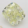 7.05 ct, Natural Fancy Light Yellow Even Color, VVS1, Cushion cut Diamond (GIA Graded), Unmounted, Appraised Value: $165,100 