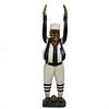 20th C. Wood Carved Hand Painted Referee