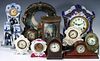 A LARGE LOT OF SMALL CLOCKS AND CLOCK CASES