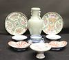 Grouping Of Assorted Asian Porcelains.