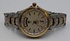JEWELRY. Men's Tagheuer Stainless and 18kt Gold