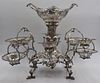 SILVER. James Dixon & Sons English Silver Epergne.