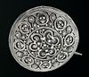 Exquisite 10th C. Viking Silver Brooch / Pendant