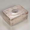 Japanese Imperial silver presentation box