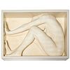 Bill Mack, cast sand sculpture