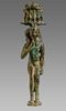 Ancient EGYPTIAN Bronze Figure of Harpokrates Late Period. 664-332 BCE. 