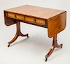 Regency Style Brass-Mounted Mahogany Sofa Table