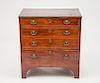 George III Mahogany Small Chest of Drawers