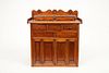 American Miniature Walnut Chest of Drawers