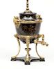 Louis XVI Style Gilt-Metal-Mounted Porphyry Urn, Mounted as a Lamp