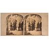UNIDENTIFIED PHOTOGRAPHER, Boda de Maximiliano y Carlota, Unsigned, Stereoscopic photograph, 4.5 x 6" (11.5 x 15.4 cm)