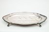 English Silver-Plated Well-and-Tree Platter