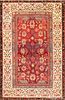ANTIQUE INDIAN AGRA RUG, 6 ft x 8 ft 9 in
