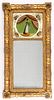 Sheraton giltwood mirror, 19th c.