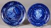 Two Historical Staffordshire plates