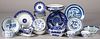 Miscellaneous group of blue and white porcelain