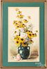 Watercolor still life, signed George Breidling