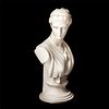 19Th Century Parian Ware Bust, Goddess Diana
