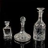 3 piece Waterford Decanters