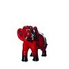 Royal Doulton Flambe Animal Figure, Elephant Trunk In Salute