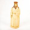 Large 19Th Century French Ceramic Figural Jug, Bearded Man