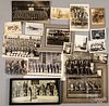 Group of military, band and orchestra photos