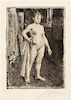 Anders Zorn, (Swedish, 1860-1920), Venus de la vilette, 1893