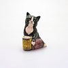Royal Doulton Miniature Cat Figurine