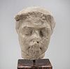 Ancient Carved Roman Head of Mercury