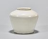 Korean white glazed ceramic jarlet