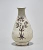 Heavy Korean Glazed Ceramic Vase