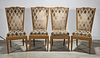 Set of Four Vintage Side Chairs