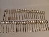 42 PIECES STERLING SILVER FLATWARE 